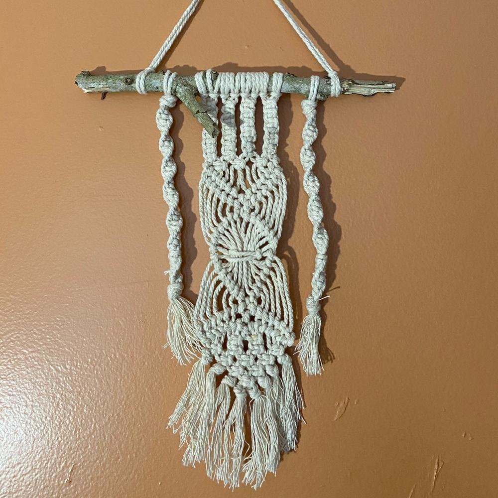 Handmade Macrame hanger decor